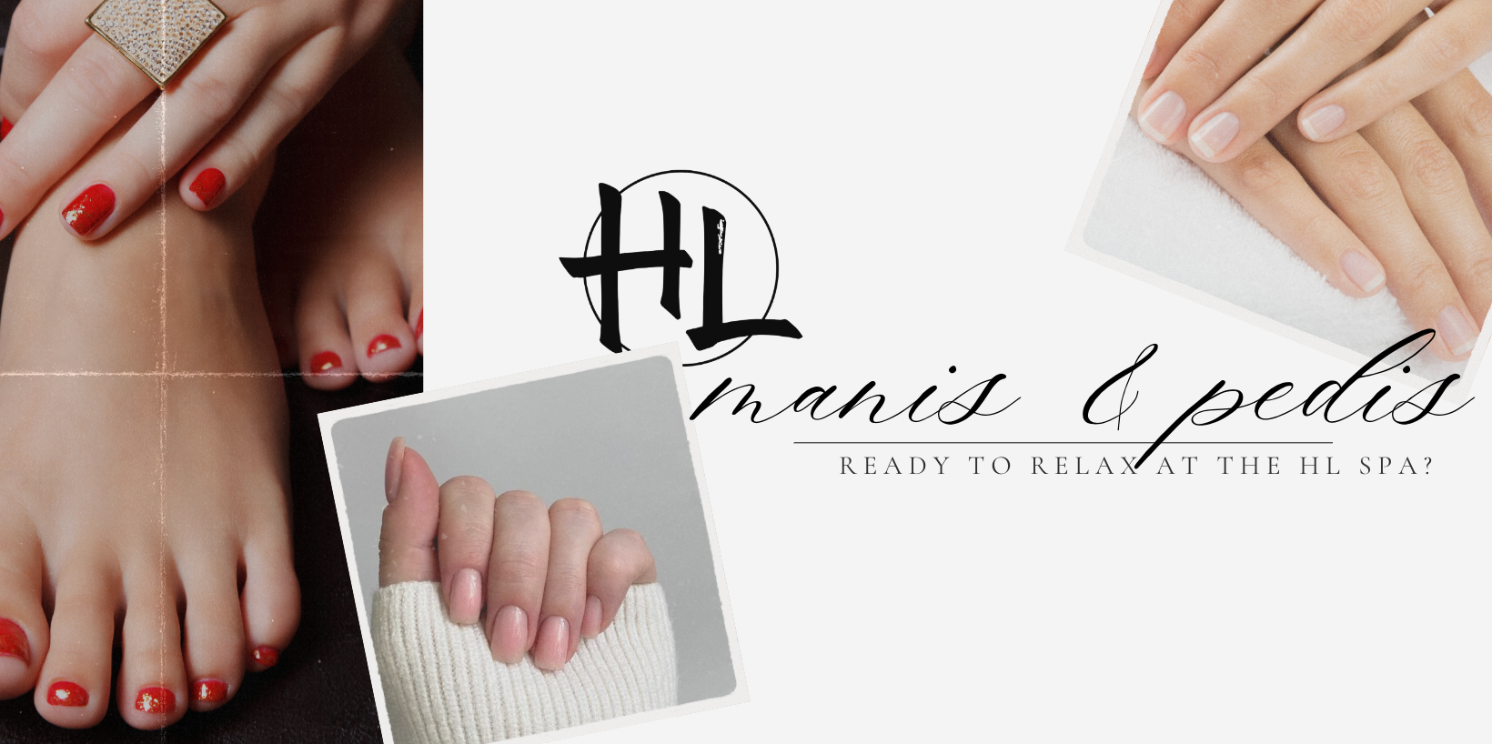 Manicures and pedicures are a must at the Hair Loft Spa